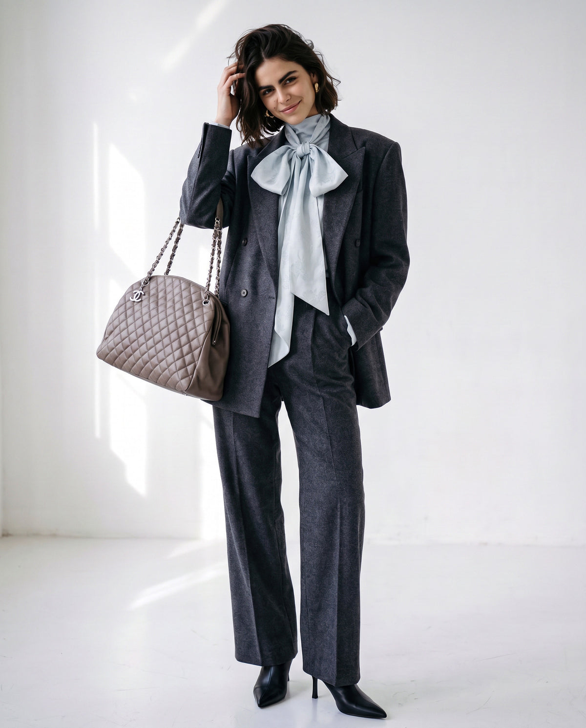Chanel Just Mademoiselle Bowling Bag