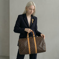 Keepall 45 Louis Vuitton en toile Monogram – Vintage