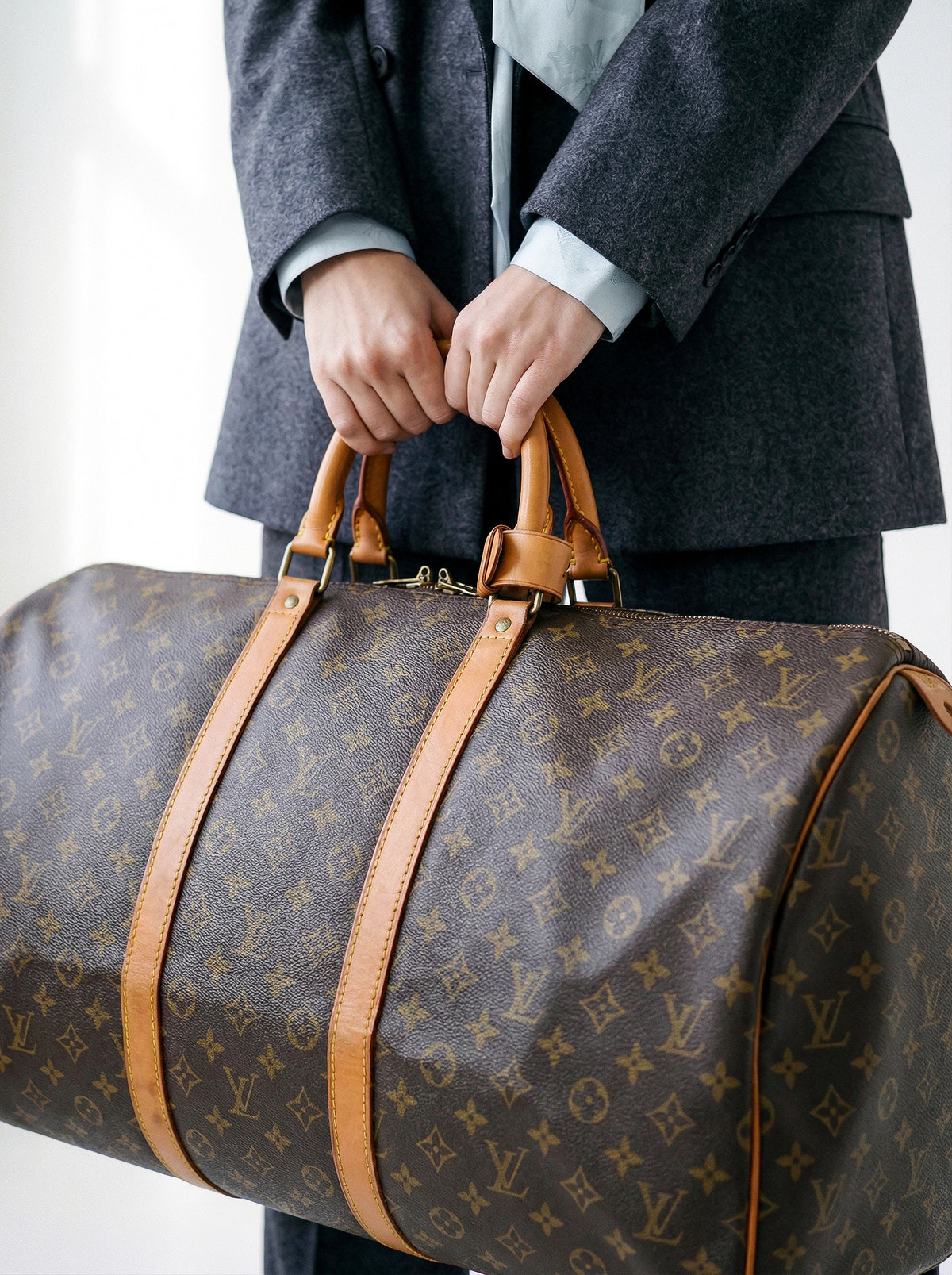 Louis Vuitton Keepall 55 Monogram Vintage