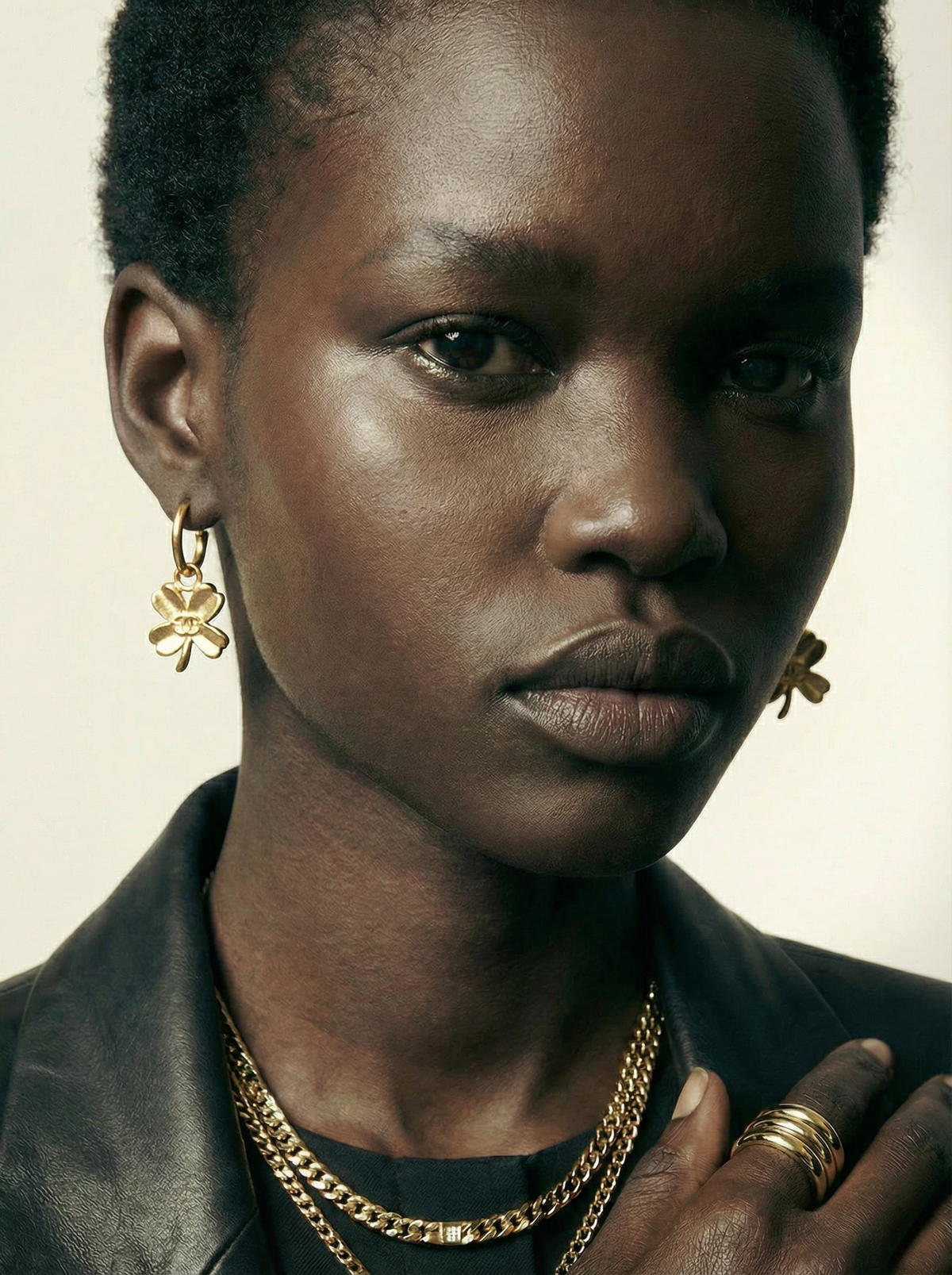 Chanel Four-Leaf Clover Earrings