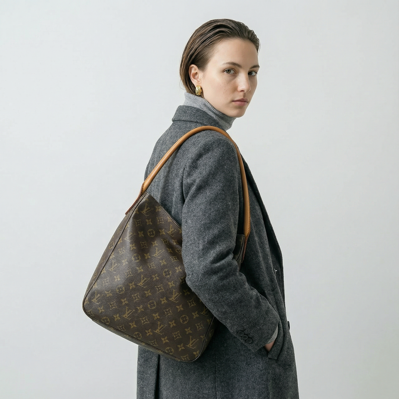 Louis Vuitton Looping GM Monogram Canvas Shoulder Bag