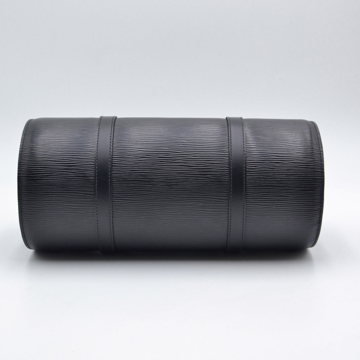 Soufflot vintage cuir Epi noir