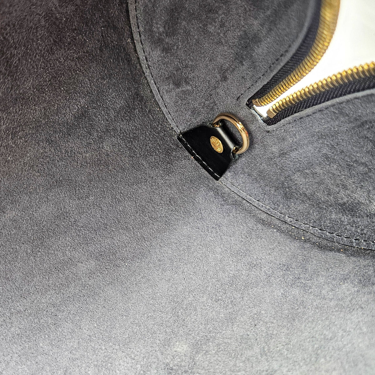 Soufflot vintage cuir Epi noir