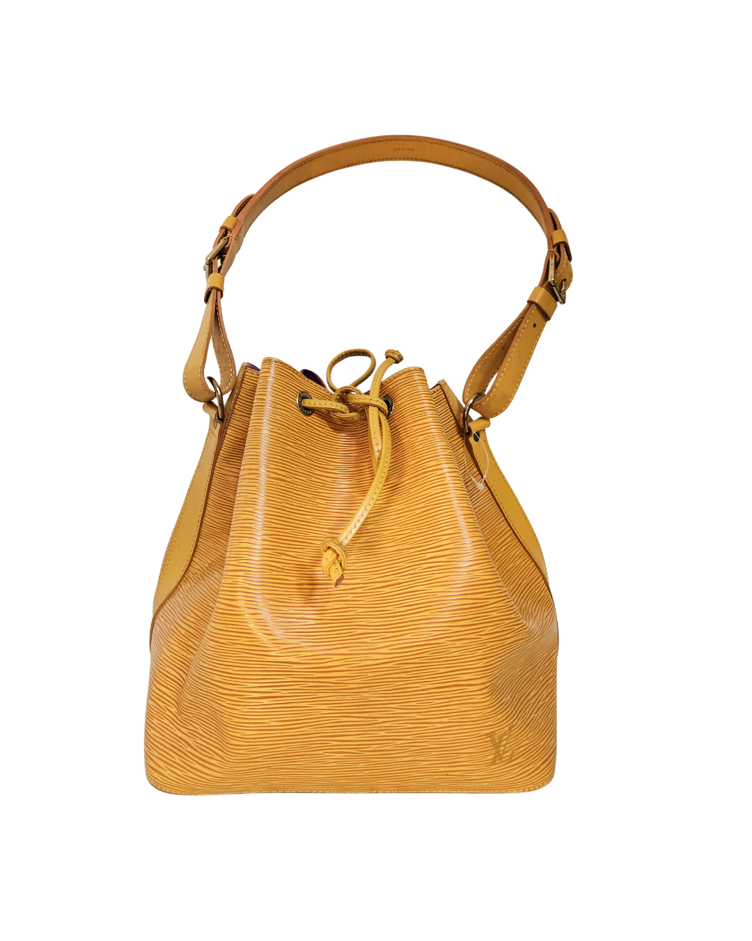 Louis Vuitton Noé PM in Yellow Epi Leather