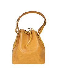 Louis Vuitton Noé PM in Yellow Epi Leather