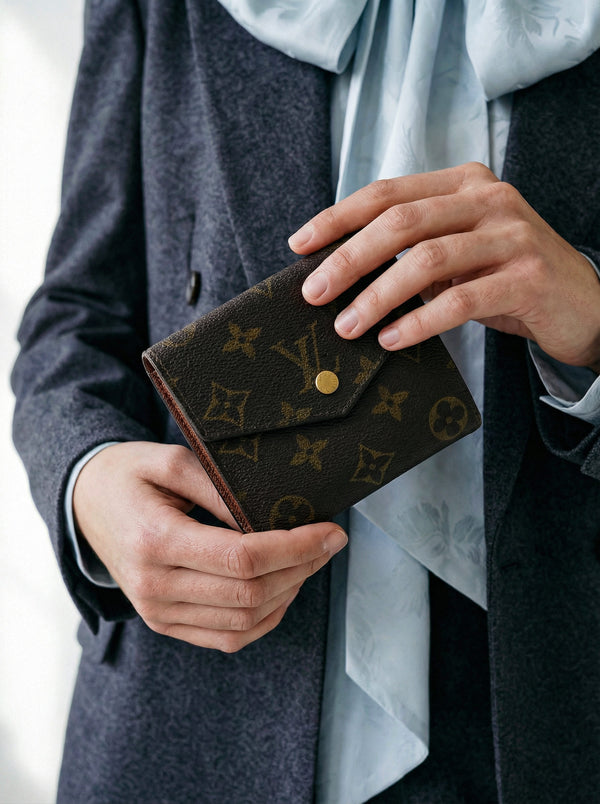 Portefeuille Louis Vuitton compact bifold monogram