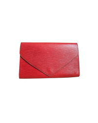 Louis Vuitton Vintage Art Deco Epi Leather Clutch