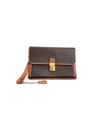 Vintage Celine Macadam Clutch