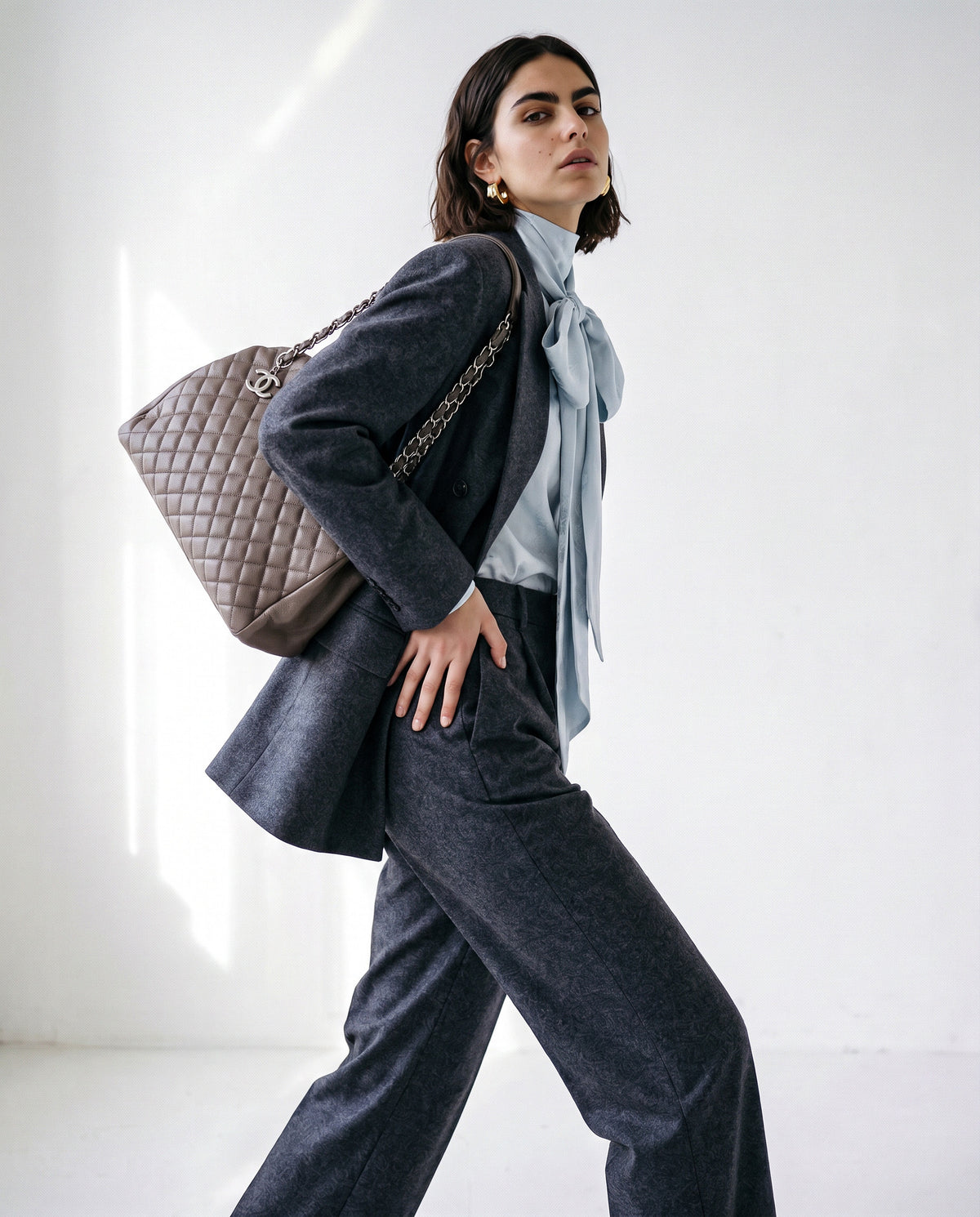 Chanel Just Mademoiselle Bowling Bag