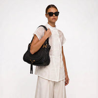Sac Marcie Chloé Vintage Cuir Noir