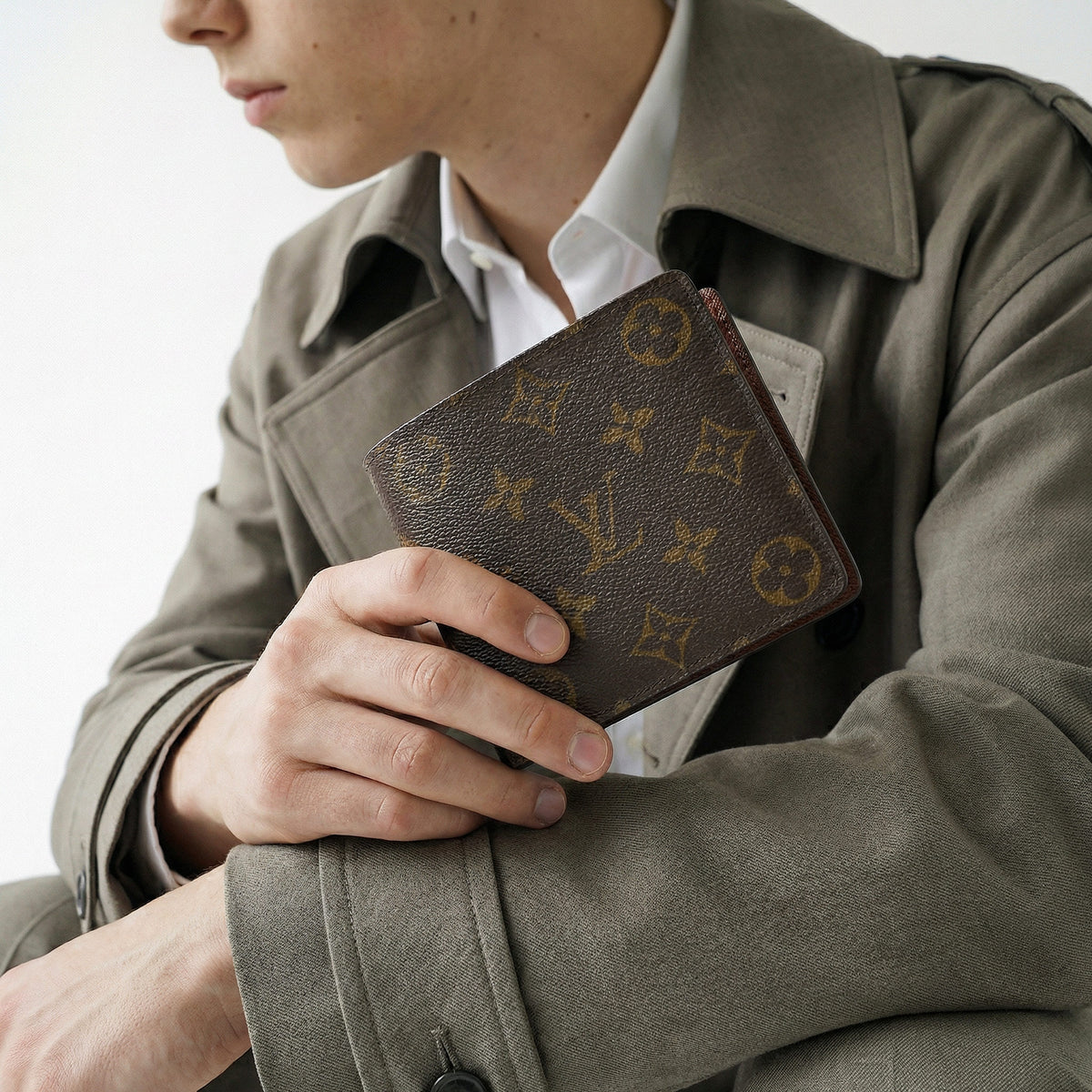 Portefeuille Louis Vuitton Marco Monogram compact