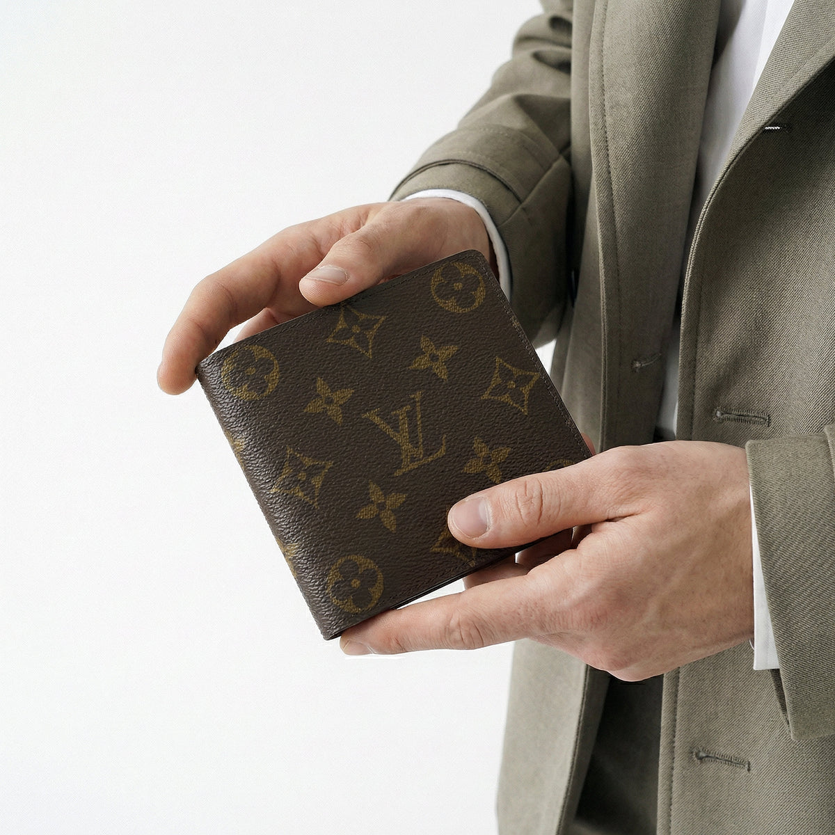 Portefeuille Louis Vuitton Marco Monogram compact