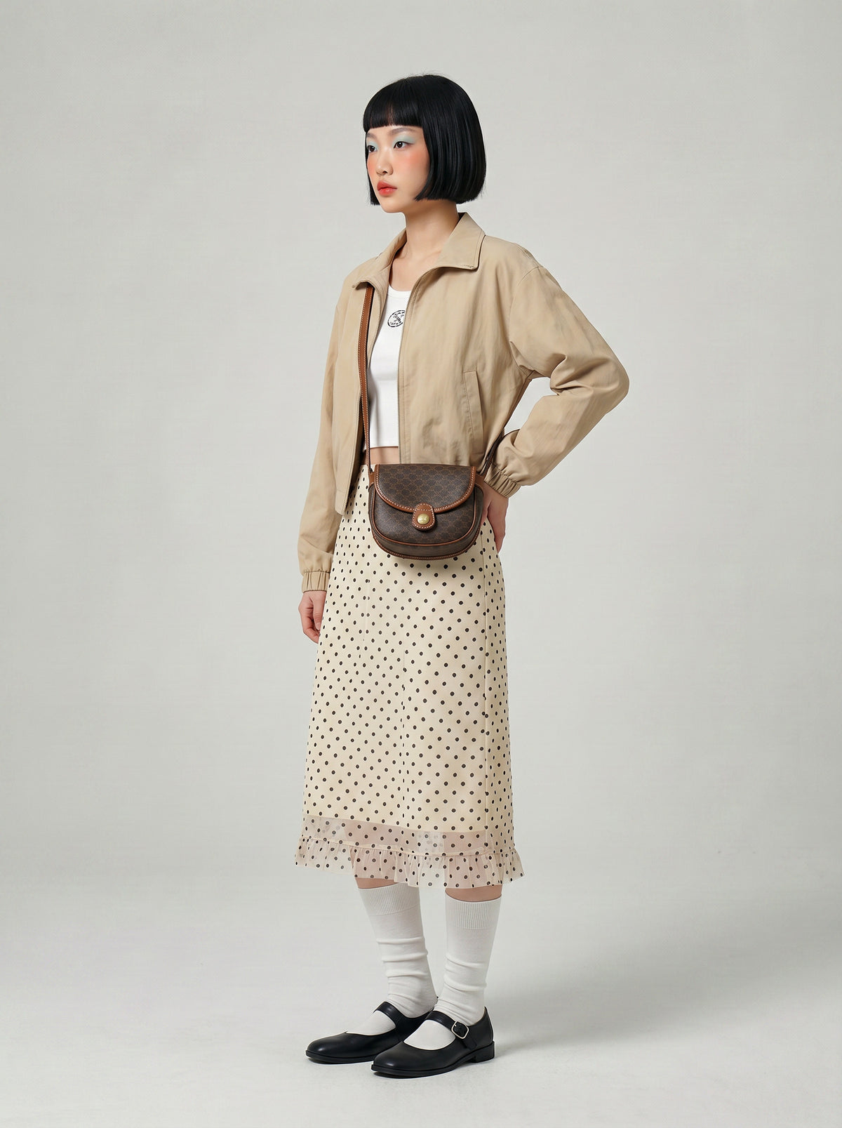 Céline Mini Crossbody Vintage Toile Macadam