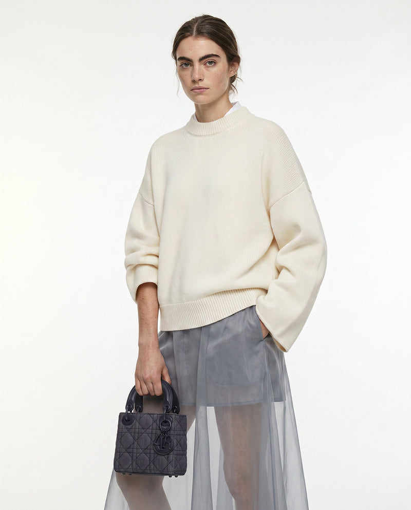 Mini Lady Dior Jean Denim