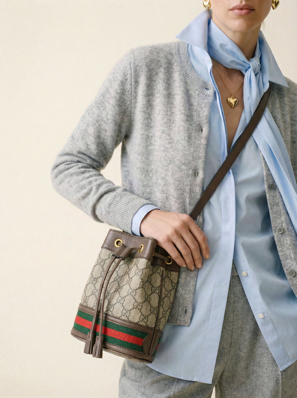 Gucci Mini Bucket Ophidia GG Supreme