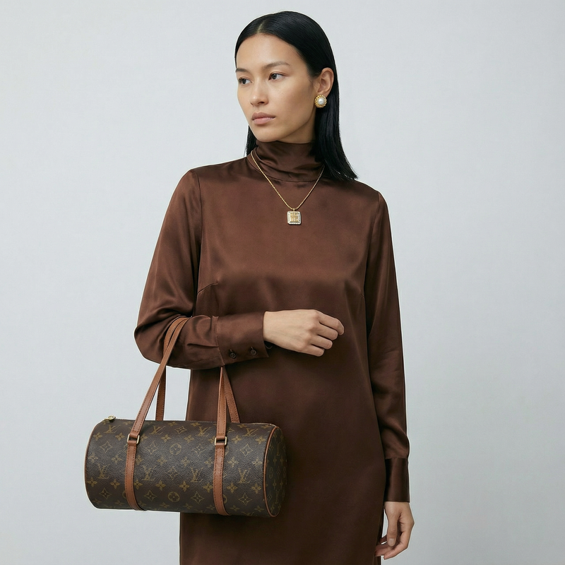 Louis Vuitton Papillon 30 + pochette assortie