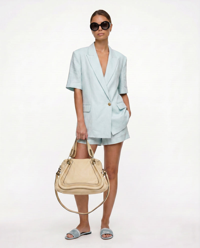 Chloé Paraty Vanille Cuir Grainé