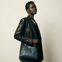 Fendi Peekaboo Mini bleu pétrole