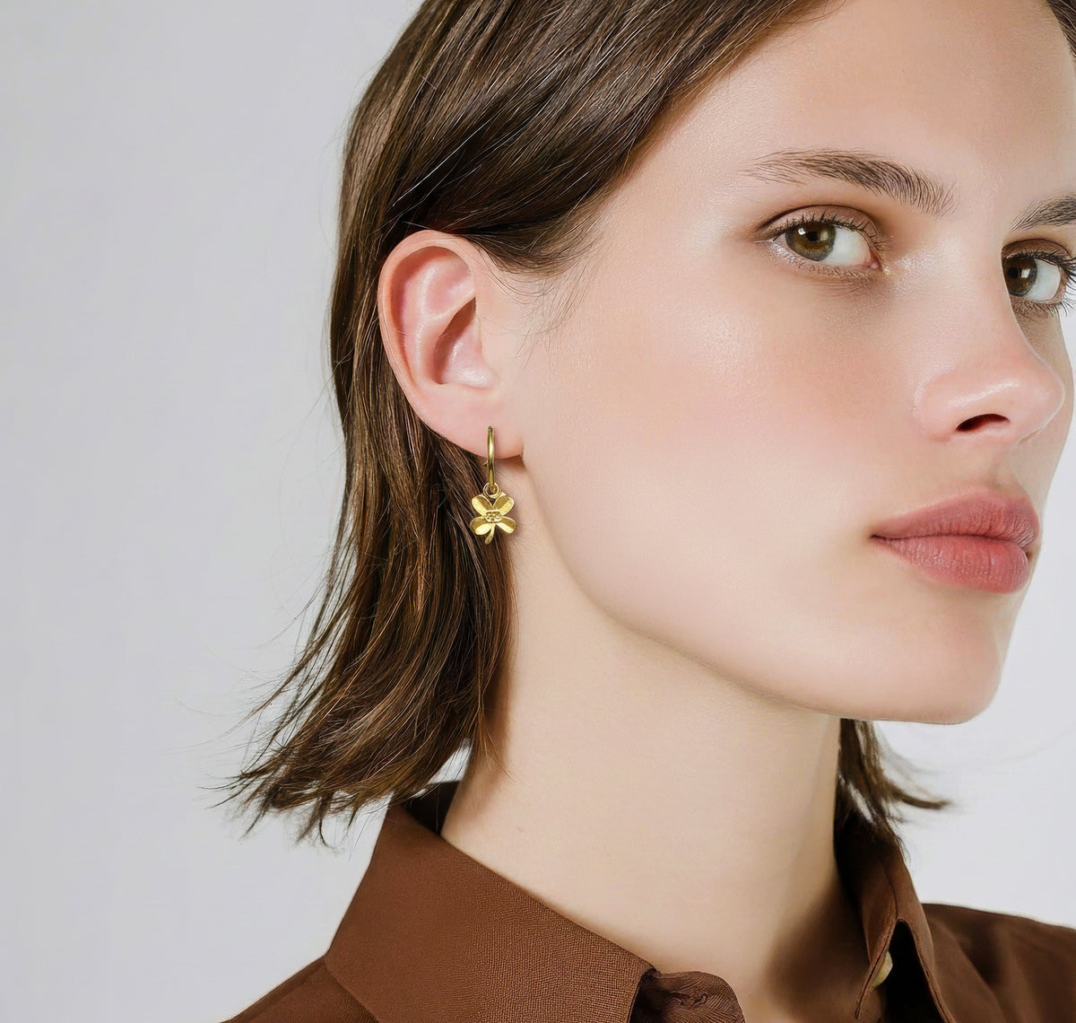 Chanel Four-Leaf Clover Earrings