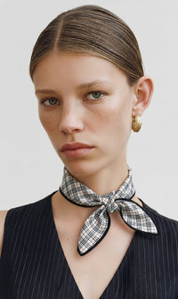 Burberry Vintage Nova Check Cotton Scarf