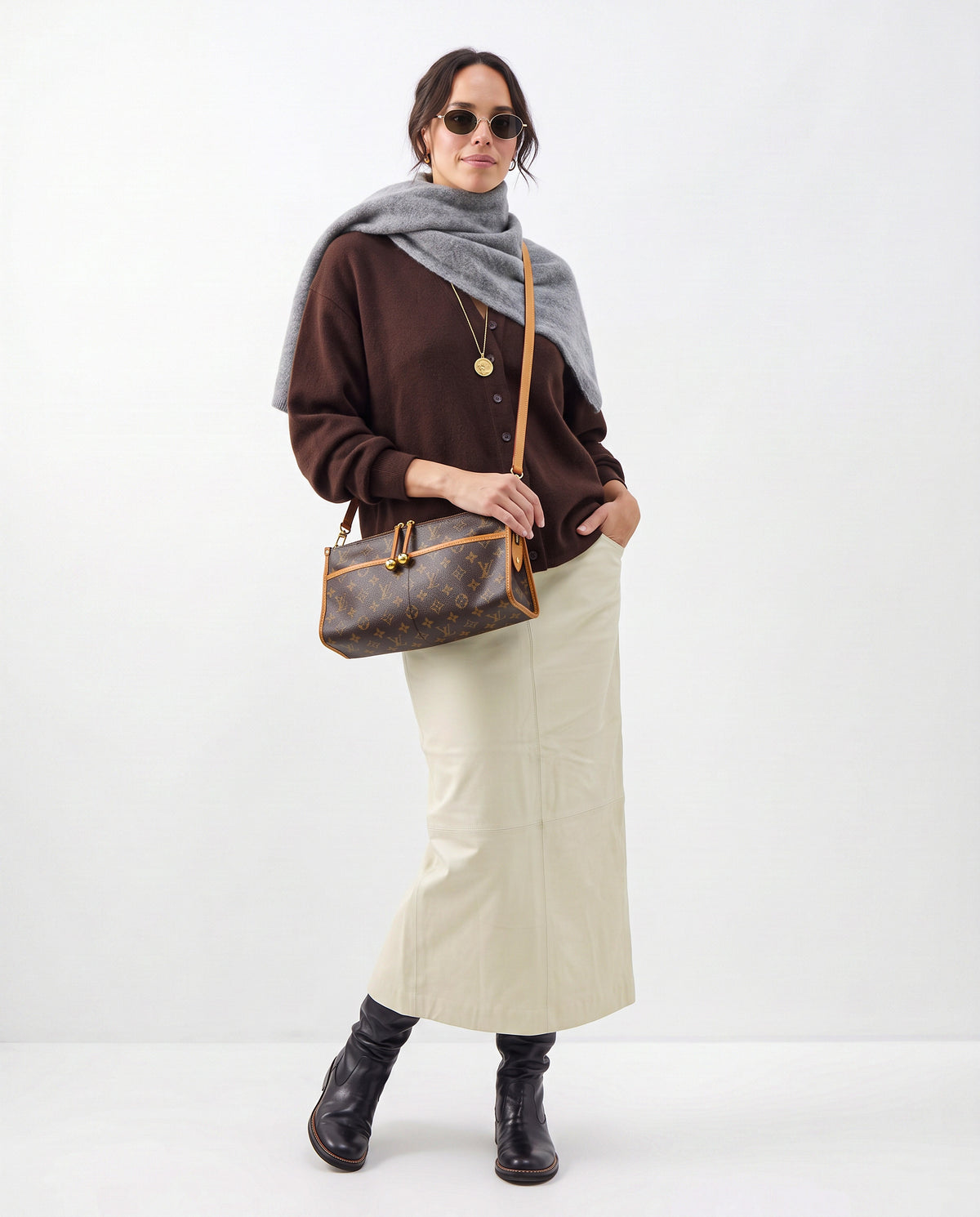 Sac Popincourt Long  Monogram