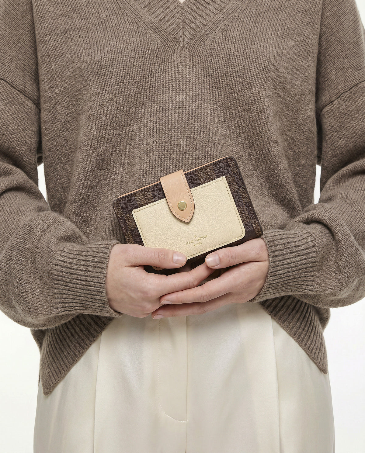 Portefeuille Louis Vuitton Juliette Damier Ébène