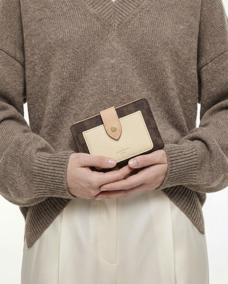 Portefeuille Louis Vuitton Juliette Damier Ébène