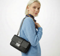 Sac Prada en cuir Saffiano noir