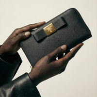 Portefeuille Long Prada En Cuir Saffiano