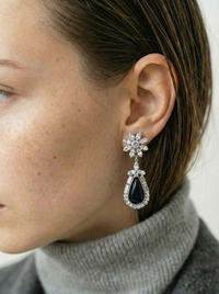 Boucles d’Oreilles Prada Vintage Art Déco