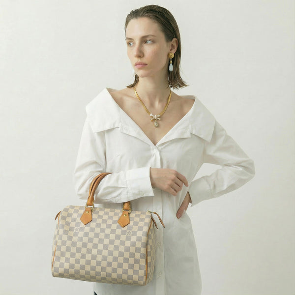 Speedy 30 Louis Vuitton Damier Azur