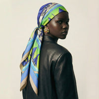 Hermès Carré “Rafales” Silk Scarf