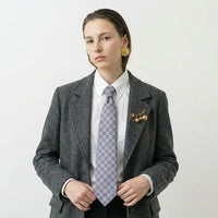 Louis Vuitton Silk Tie Light Blue Damier