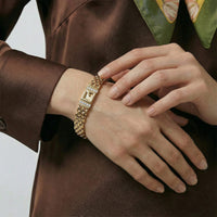 Givenchy Gold-Plated  V Bracelet