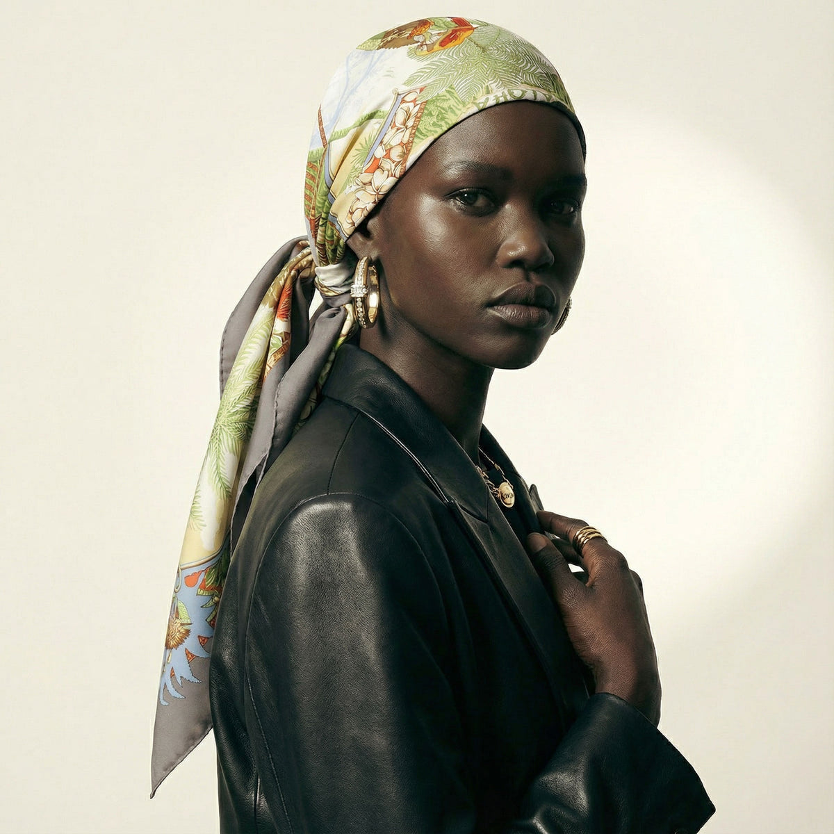 Vintage Hermès Silk Scarf - Aloha