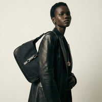 Gucci Jackie Bag – Black GG Canvas & Leather | Iconic Tom Ford Era Piece