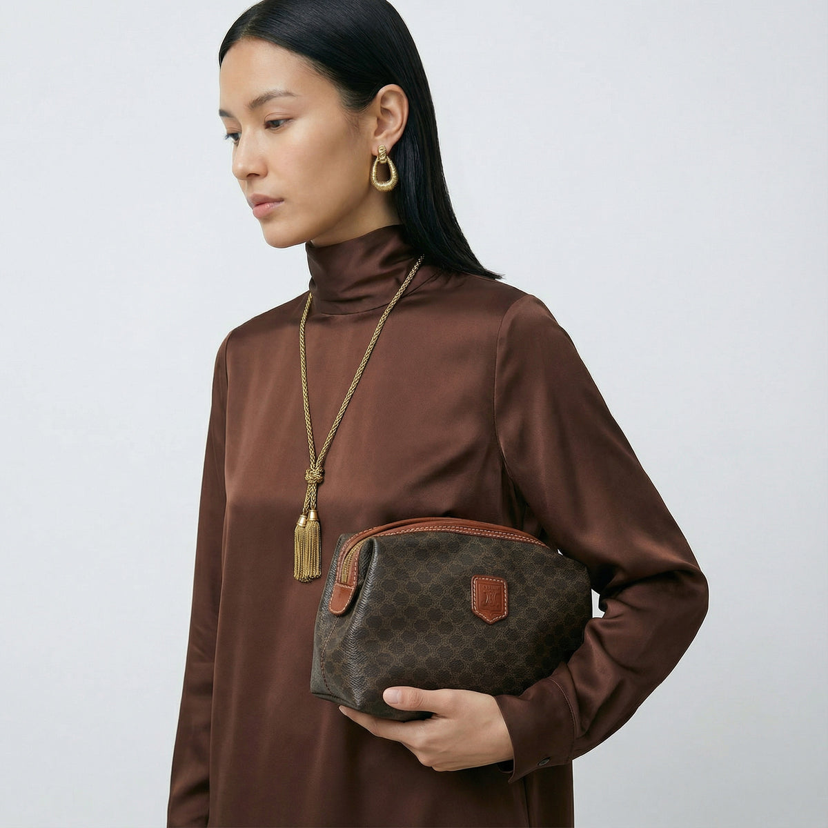 Trousse Pochette Céline Vintage Macadam