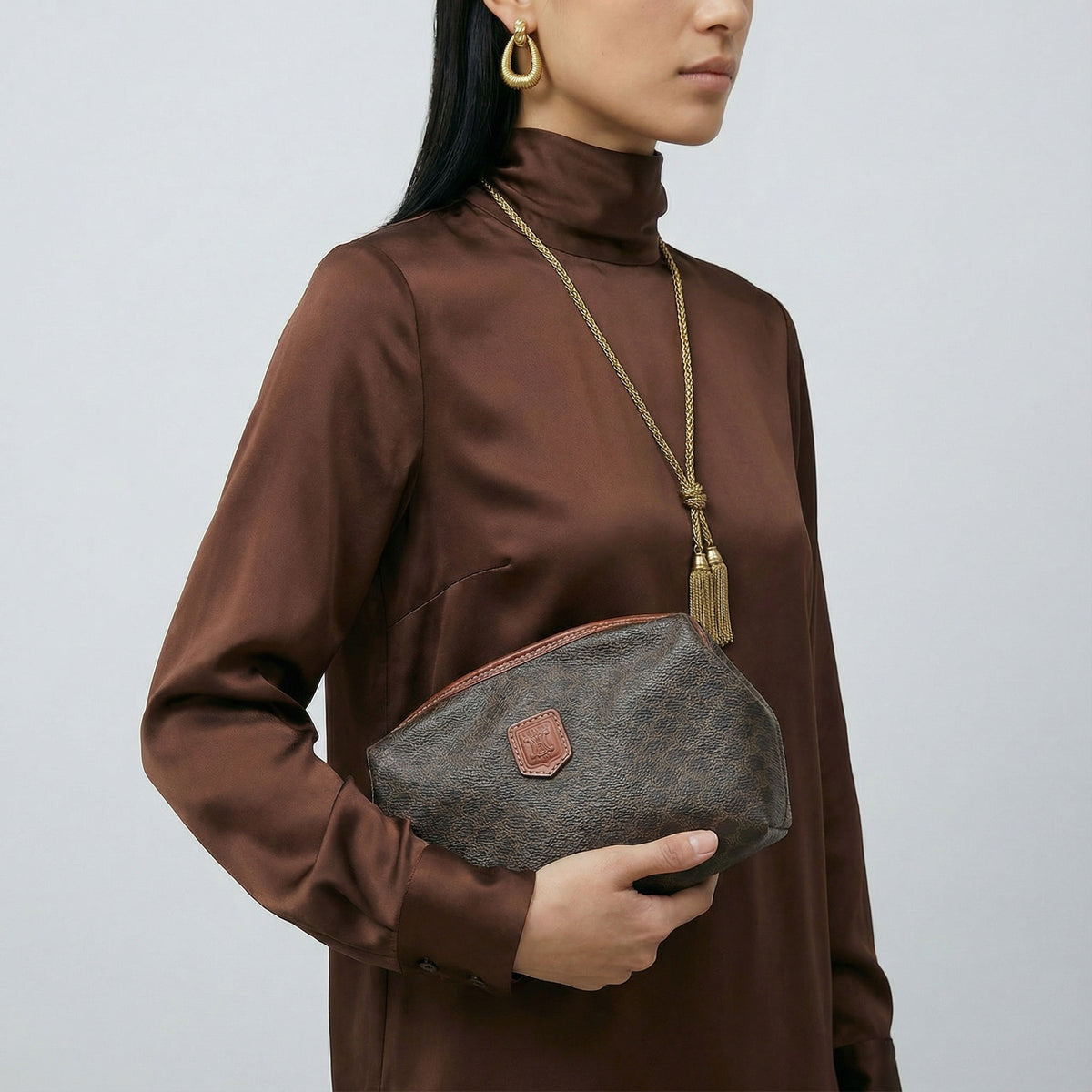 Trousse Pochette Céline Vintage Macadam