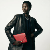 Louis Vuitton Vintage Art Deco Epi Leather Clutch