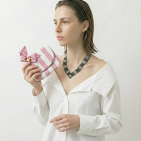 Dior Summer Beachy Vibe Striped Pouch