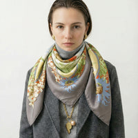 Vintage Hermès Silk Scarf - Aloha