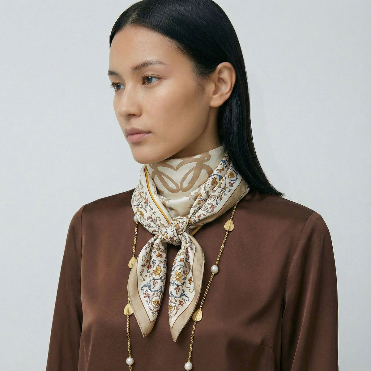 Loewe Vintage Silk Scarf