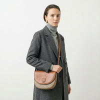 Celine Vintage Coated Canvas Crossbody Bag