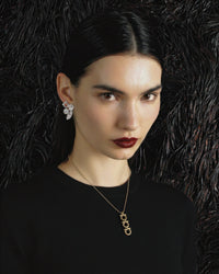 Collier Salvatore Ferragamo Vintage Gancini en Laiton