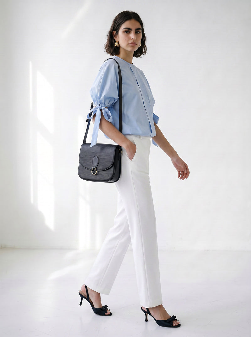 Louis Vuitton Saint Cloud GM Cuir Épi Noir