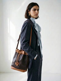 Sac Seau Céline Macadam Moyen Modèle Vintage