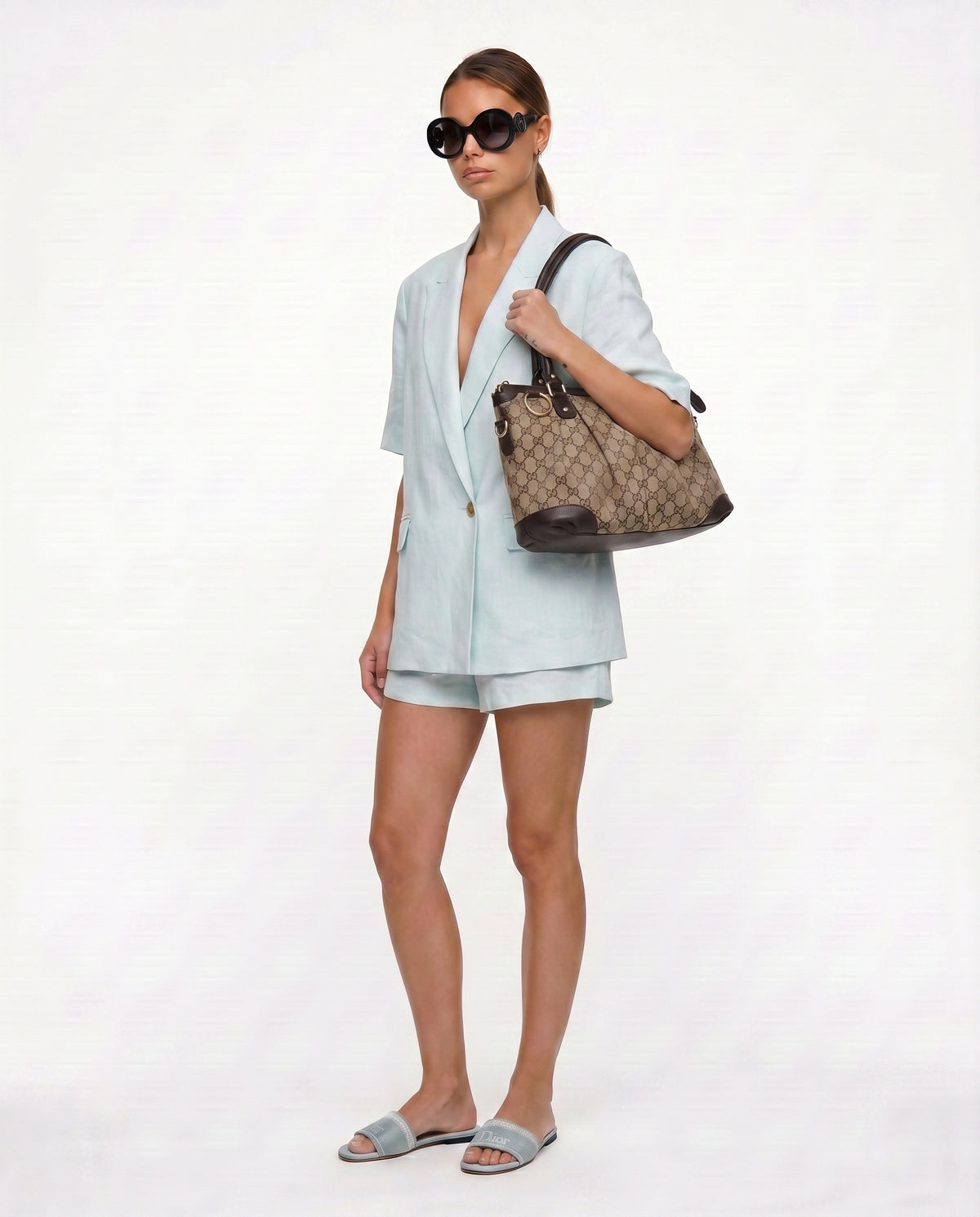 Gucci Sukey Tote toile GG Canvas jacquard