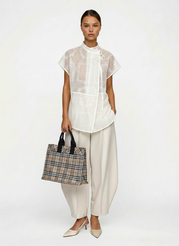 Burberry Blue Label Tote Nova Check