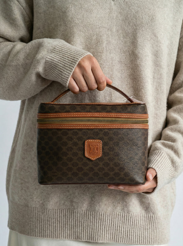 Vanity Céline Toile Enduite Macadam