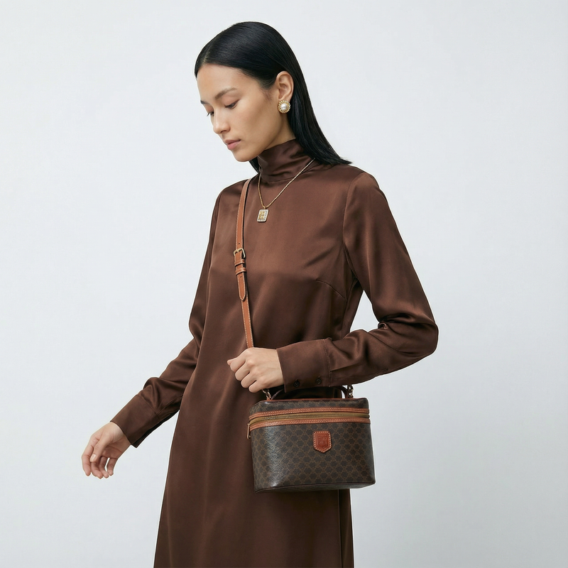 Celine Vanity Macadam avec Bandoulière